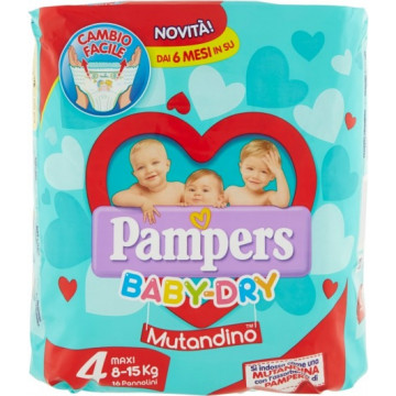 PAMPERS BABY DRY 4...